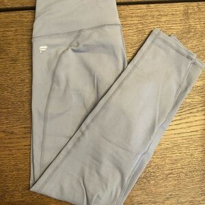 Fabletics Gray Leggings Athletic Stretch Fabric